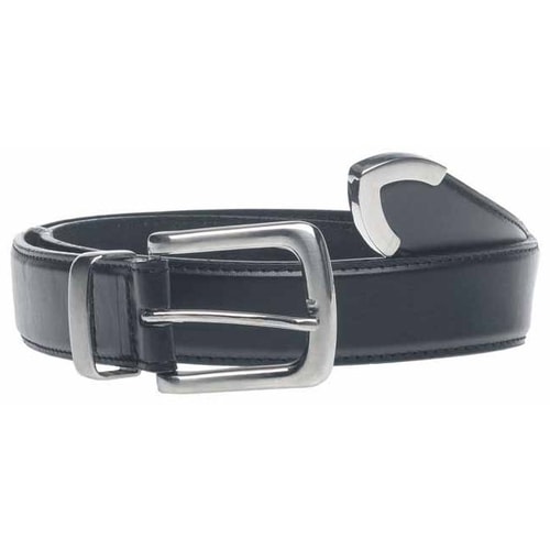 D555 Joeseph Metal Tip End Belt Black